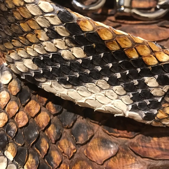 Genuine Python Leather Bag - Picture 5 of 8